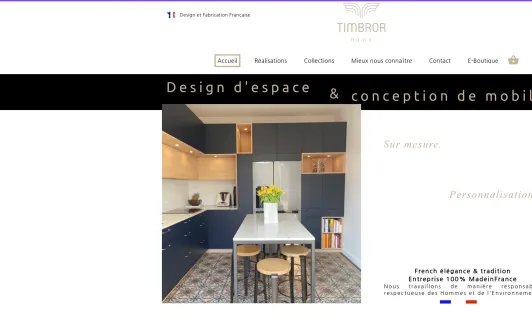 Site exemple Timbror Home