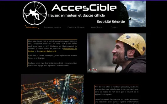 Ejemplo de sitio web AccesCible