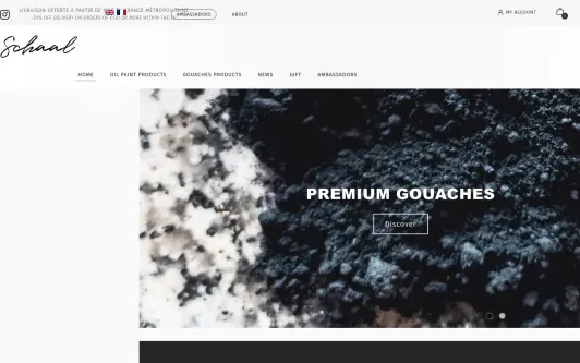 Site exemple SCHAAL COLORS