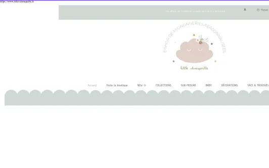 Site exemple Little chouquette