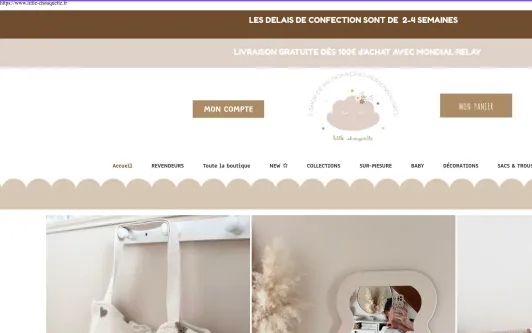 Site exemple Little chouquette