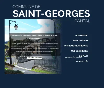 Mairie de Saint-Georges Cantal