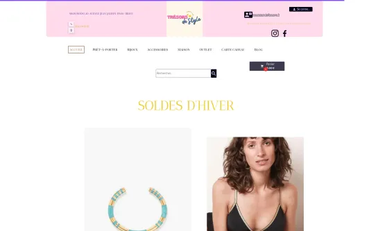 Site exemple Tresorsdestyle.com