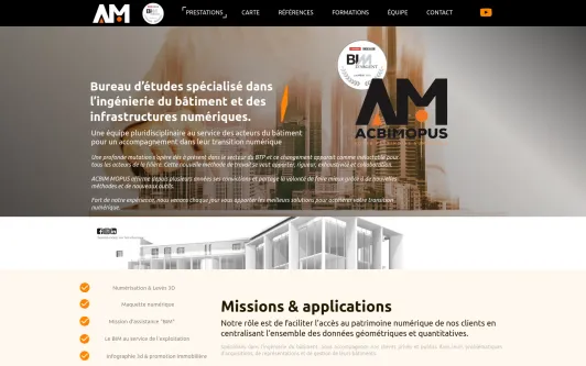Ejemplo de sitio web acbim-mopus.fr