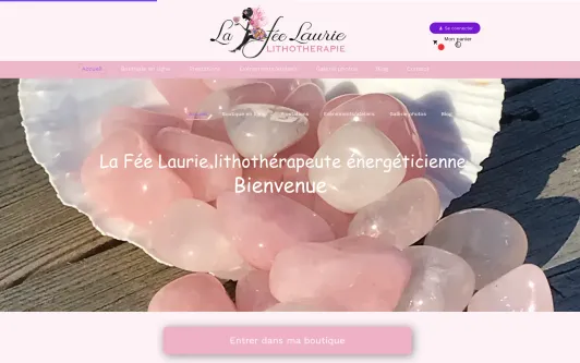 Site exemple La Fée Laurie