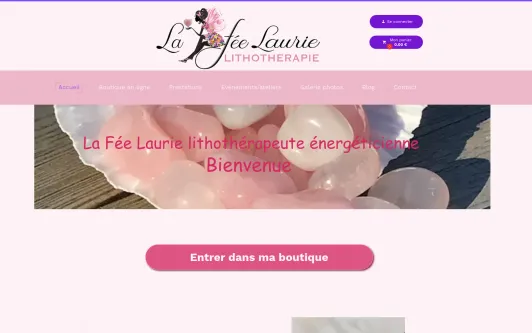 Site exemple La Fée Laurie