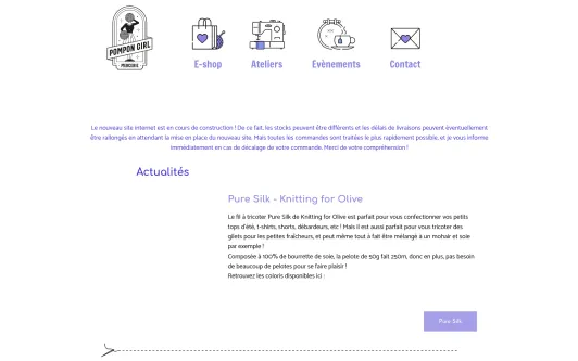 Site exemple Pompon Girl