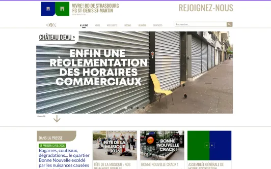 Vivre! Bd de Strasbourg – Fg St-Denis St-Martin