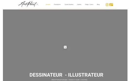 Example website Fred PIERRAT