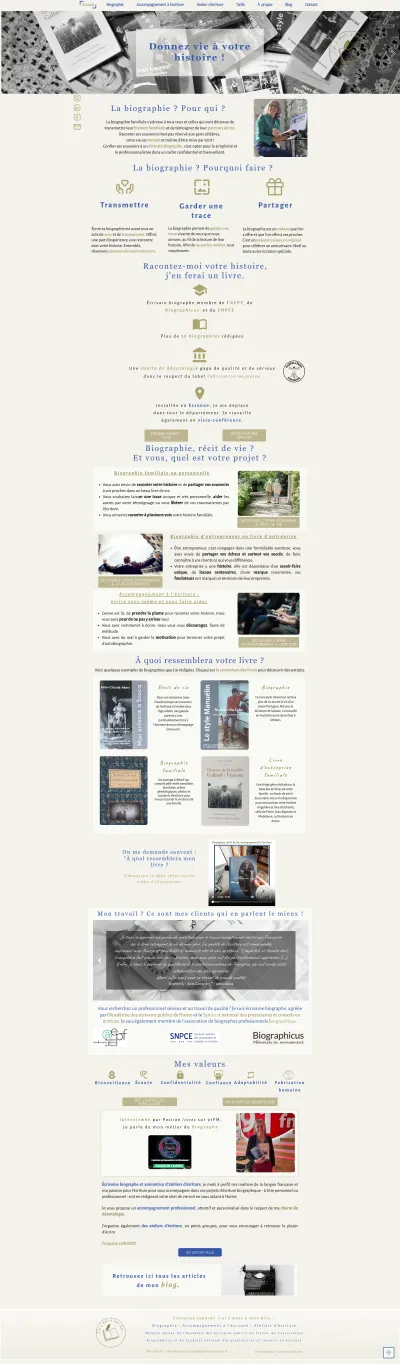 Biographe pour particuliers et entreprises en Essonne 