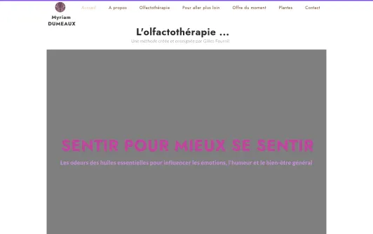 Site exemple olfactothérapie aveyron