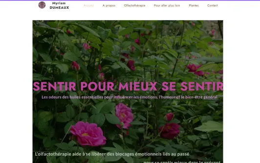 Site exemple olfactothérapie aveyron