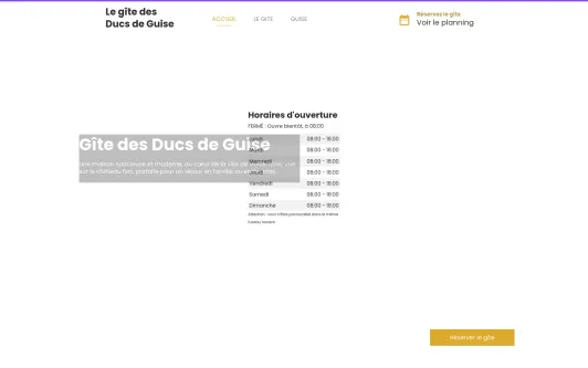 Gîte des Ducs de Guise