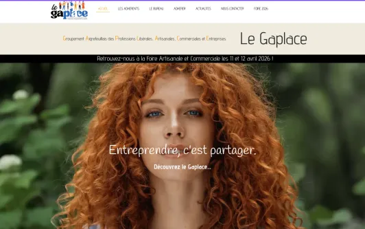 Ejemplo de sitio web Gaplace