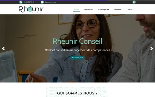 Site exemple Rhéunir Conseil