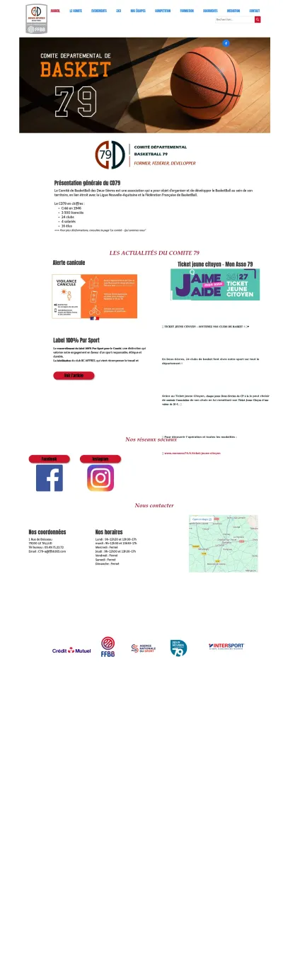 COMITÉ  79 BASKET 