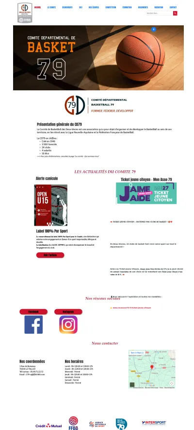 COMITÉ  79 BASKET 