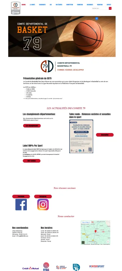 COMITÉ  79 BASKET 