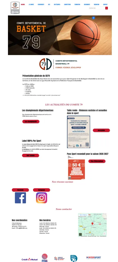 COMITÉ  79 BASKET 