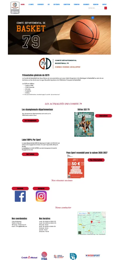 COMITÉ  79 BASKET 
