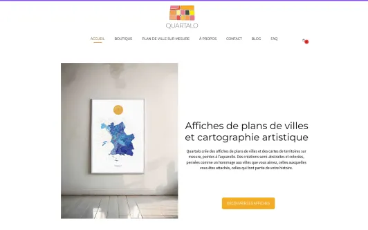 Site exemple QUARTALO