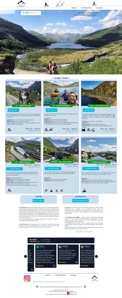 Rallar Adventure, Guided e-bike and packraft tours in Norway