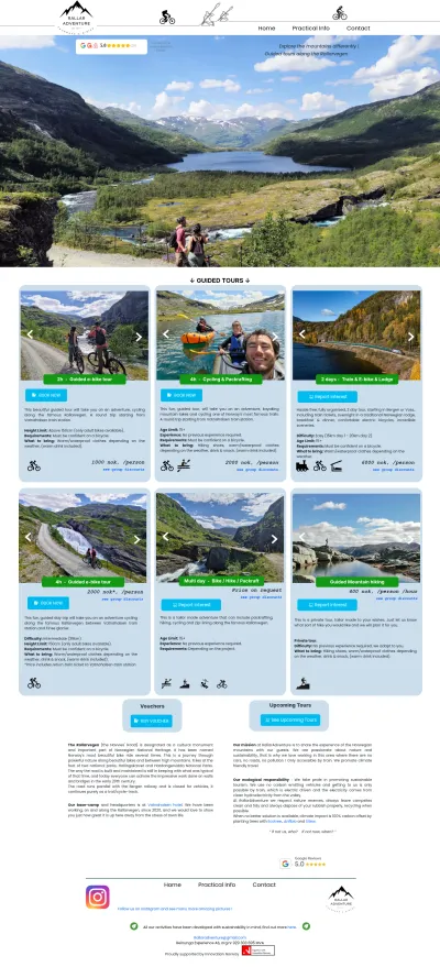 Rallar Adventure, Guided e-bike and packraft tours in Norway
