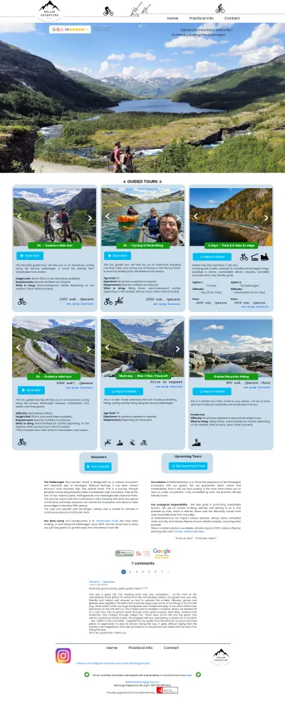 Rallar Adventure, Guided e-bike and packraft tours in Norway