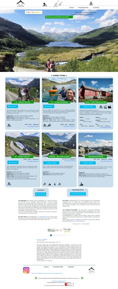 Rallar Adventure, Guided e-bike and packraft tours in Norway