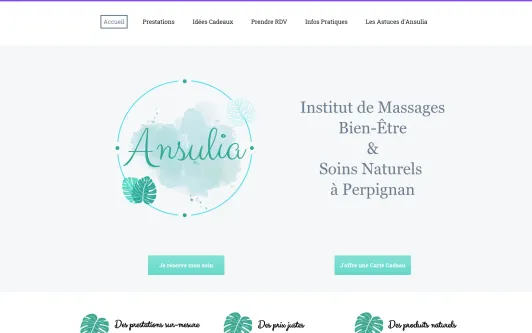 Ansulia, bien-être et beauté au naturel