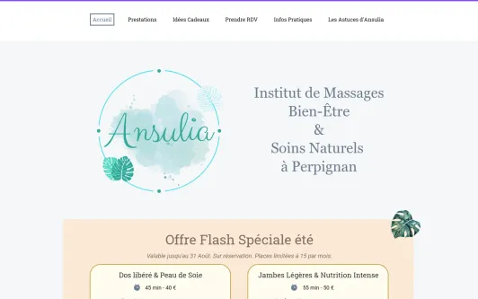 Ansulia, bien-être et beauté au naturel
