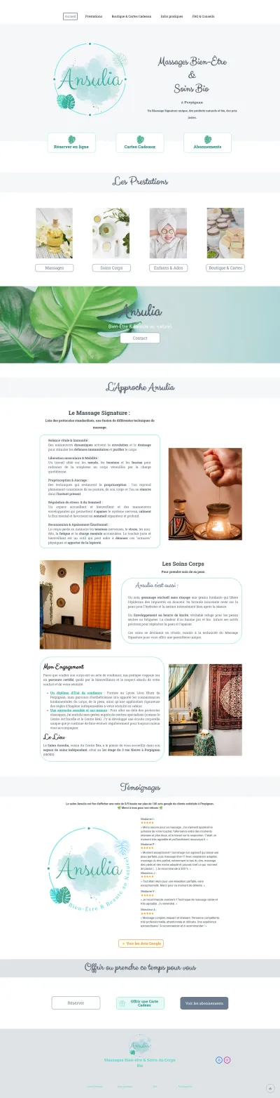 Ansulia, bien-être et beauté au naturel