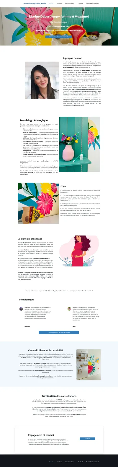 Marine Sage Femme Mazamet