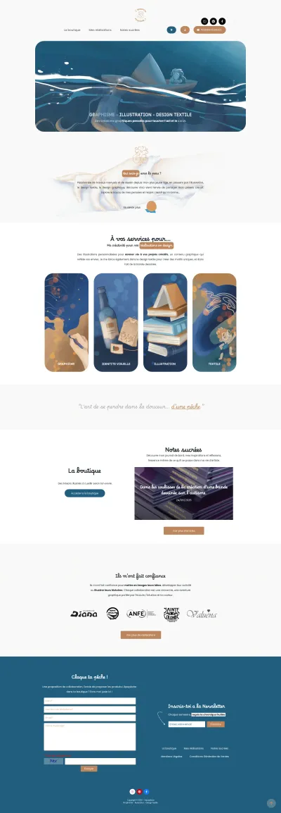 LEPOPECHE - Graphiste - Illustration - Design Textile à Rennes