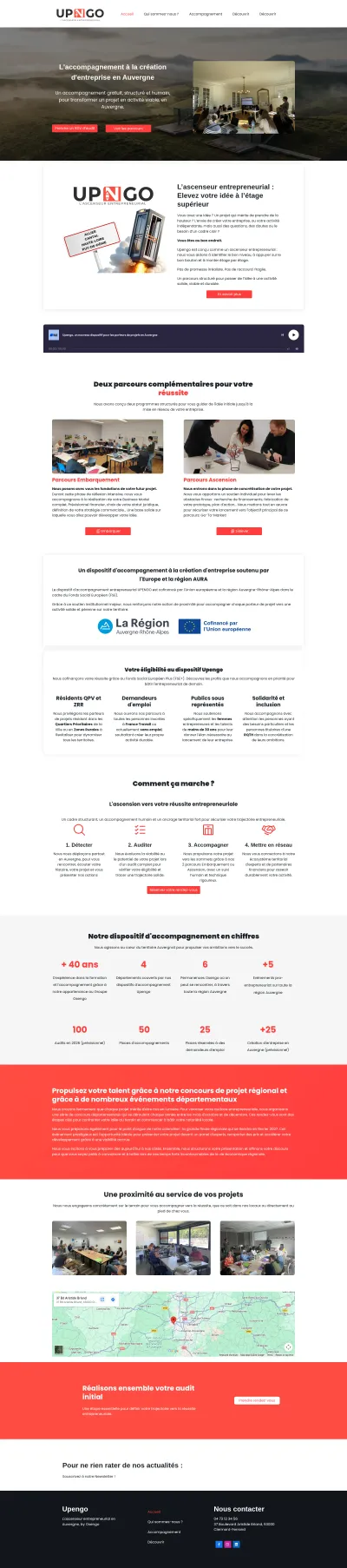 UPENGO - Créer son entreprise en Auvergne