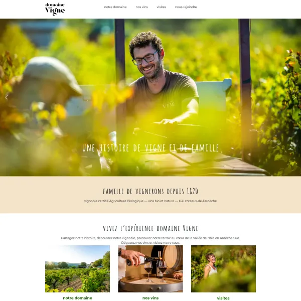 domaine Vigne