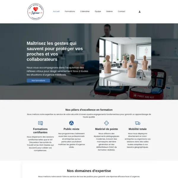 Santé / Secours / Urgence - Formation