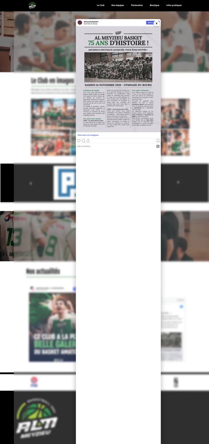 AL MEYZIEU BASKET
