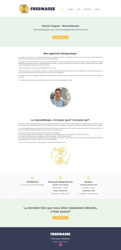 FREEMASSE  massothérapie pour vous accompagner dans la vie active