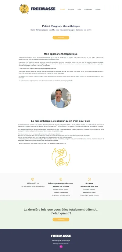 FREEMASSE  massothérapie pour vous accompagner dans la vie active