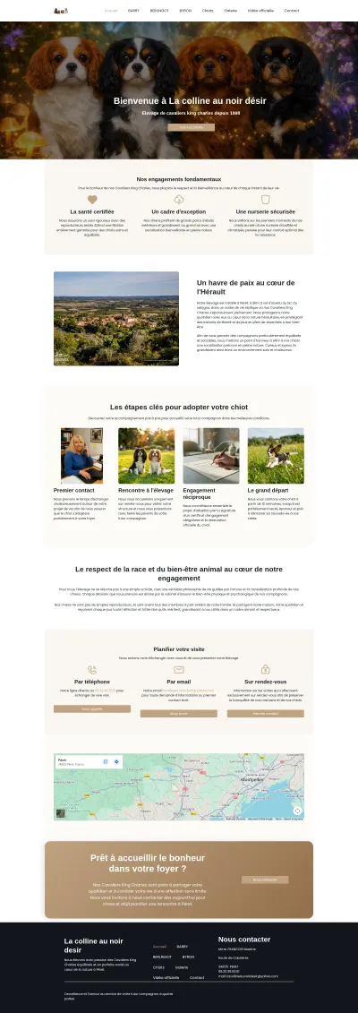 La colline au noir desir