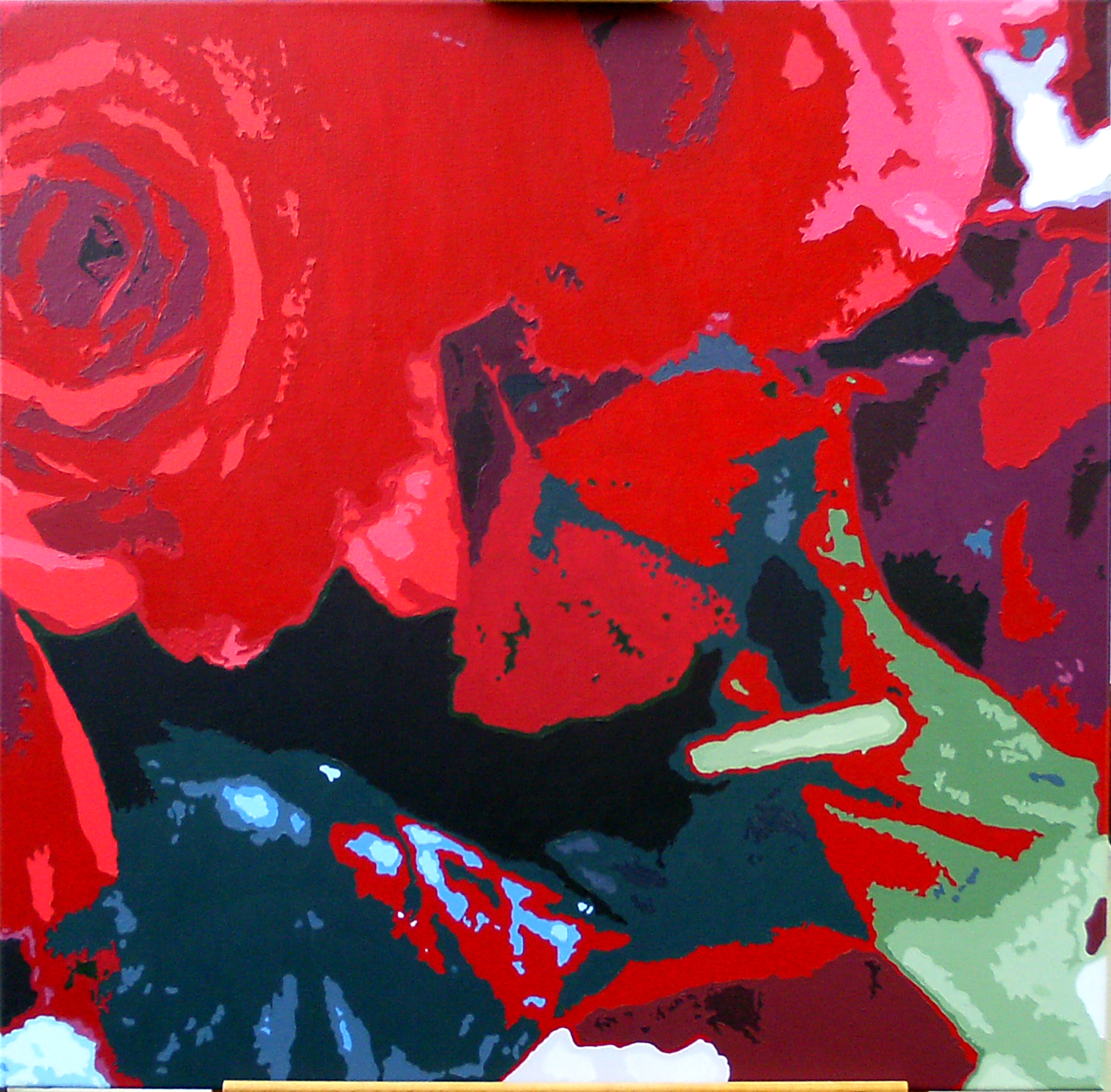 Rose rouge