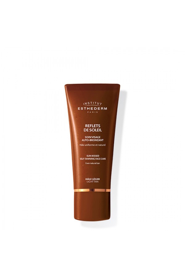 Creme visage auto bronzant leger