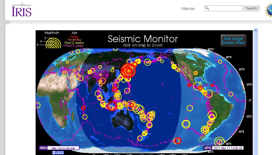 Seismes 11 03 2011