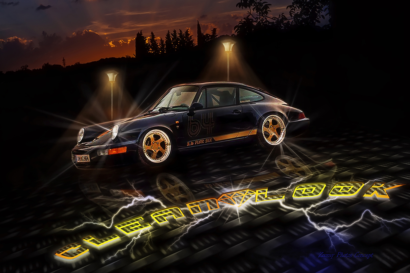 Porsche clean look
