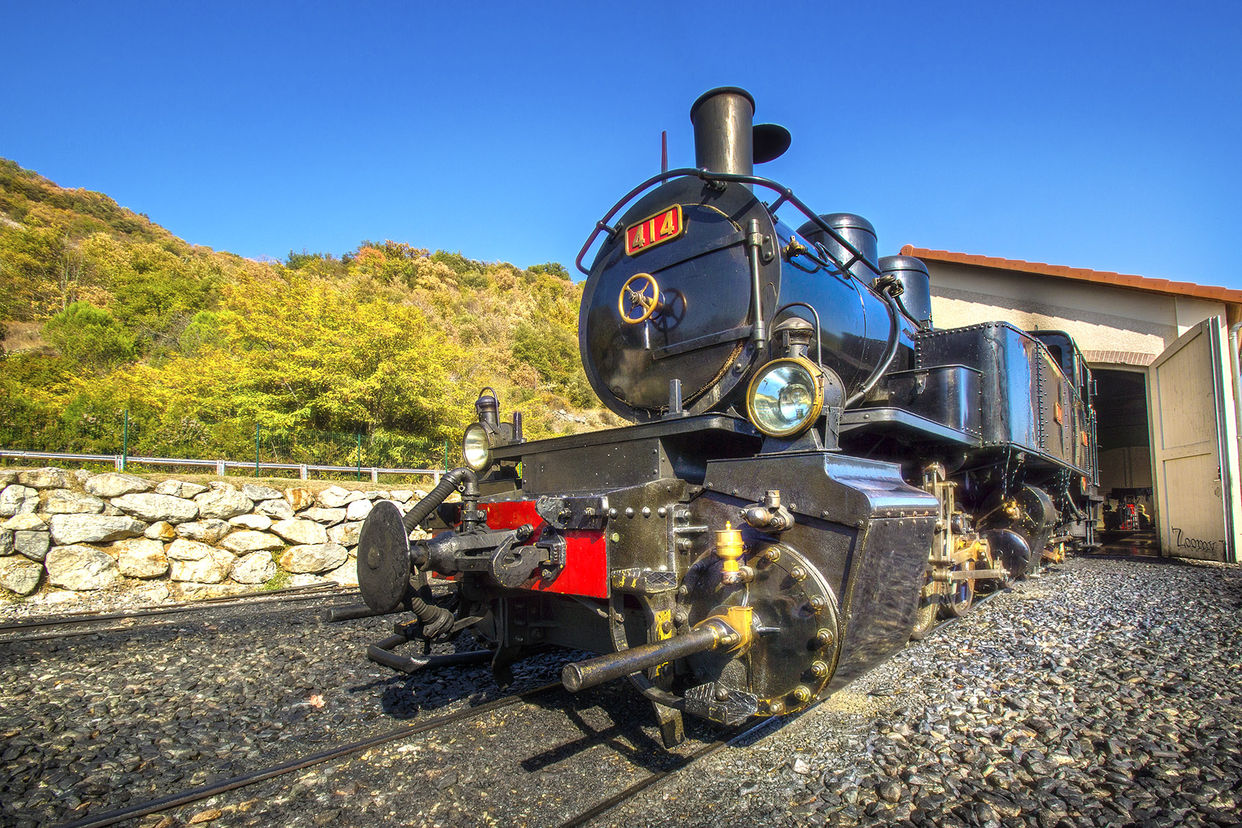 le train à vapeur des Cévennes