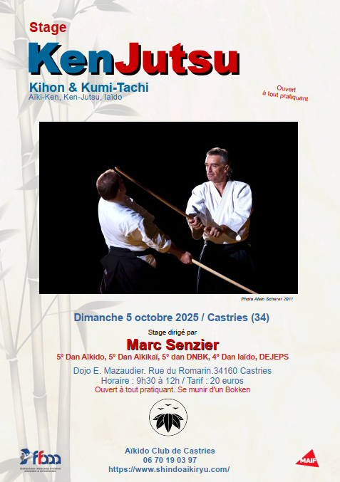Stage Ken-Jutsu 5 10 2025 à Castries