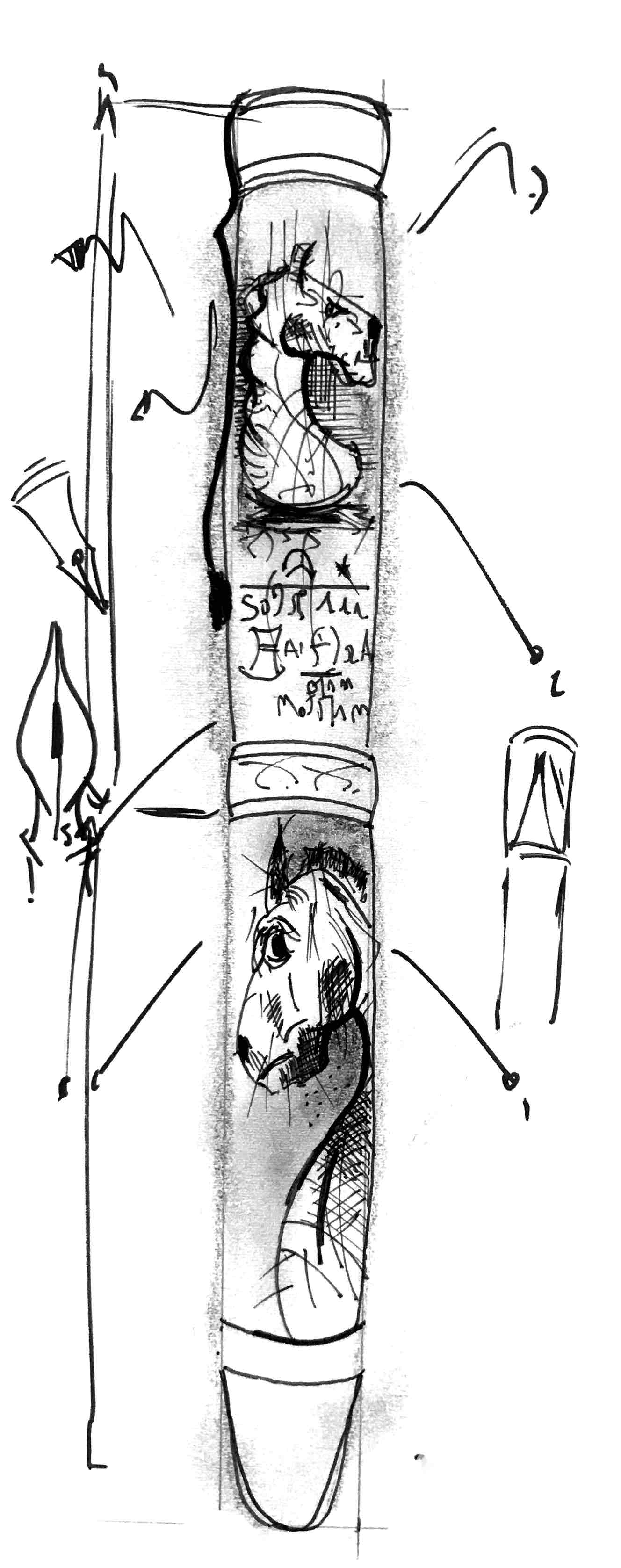 Croquis-stylo-plume