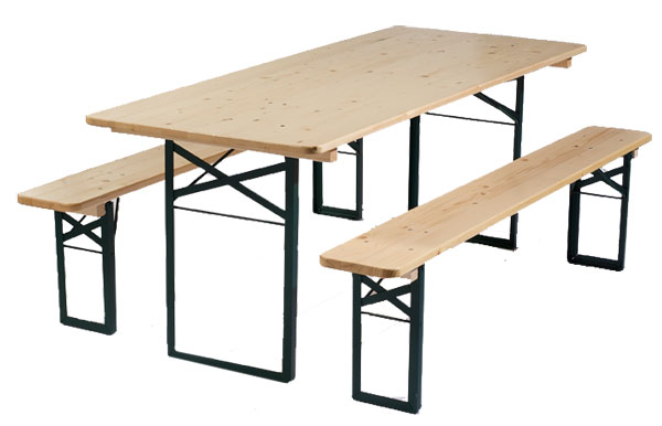 Table et bancs L