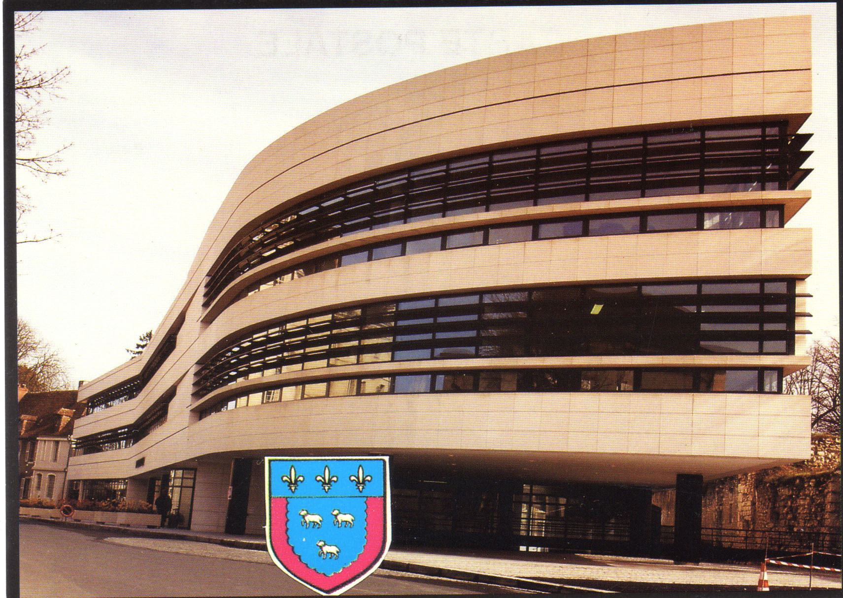 1992 13 mars inauguration nouvel hotel de ville par m j raimbault